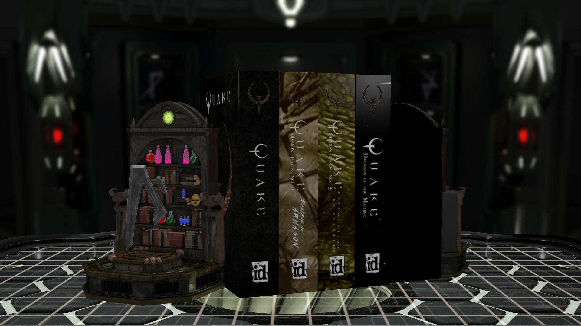 Rune of Black Magic Bookend