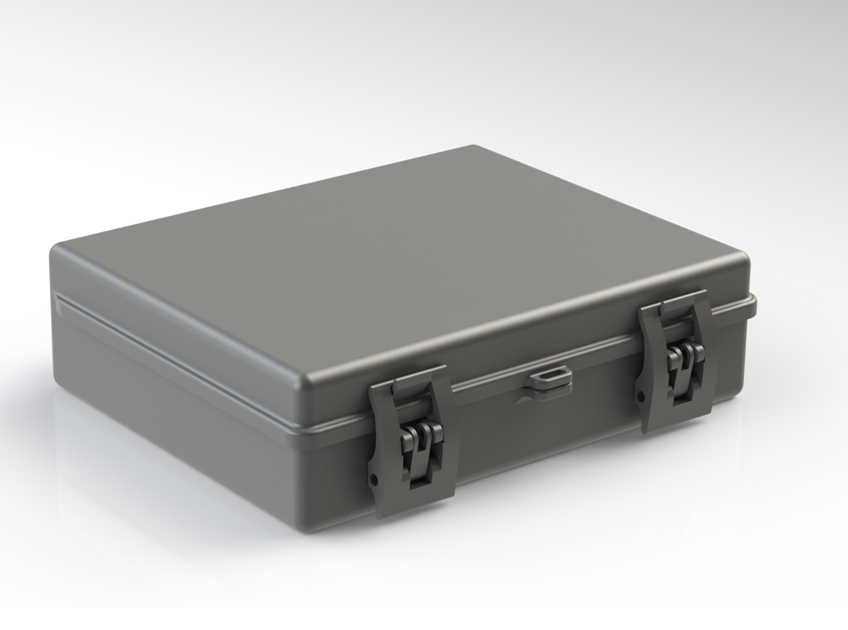 small case with working clip mechanism