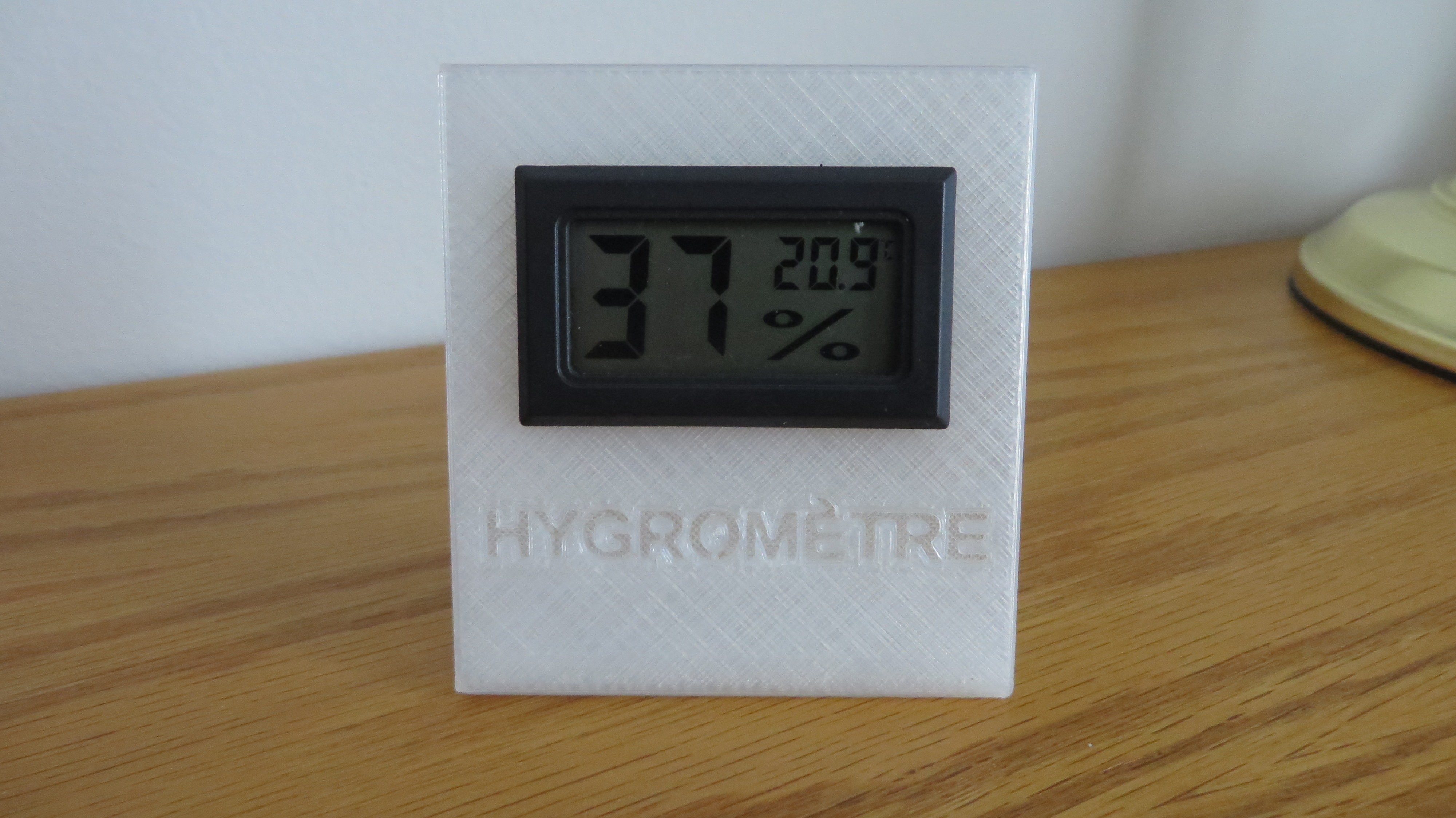 Hygromètre support/ Hygrometer cassing