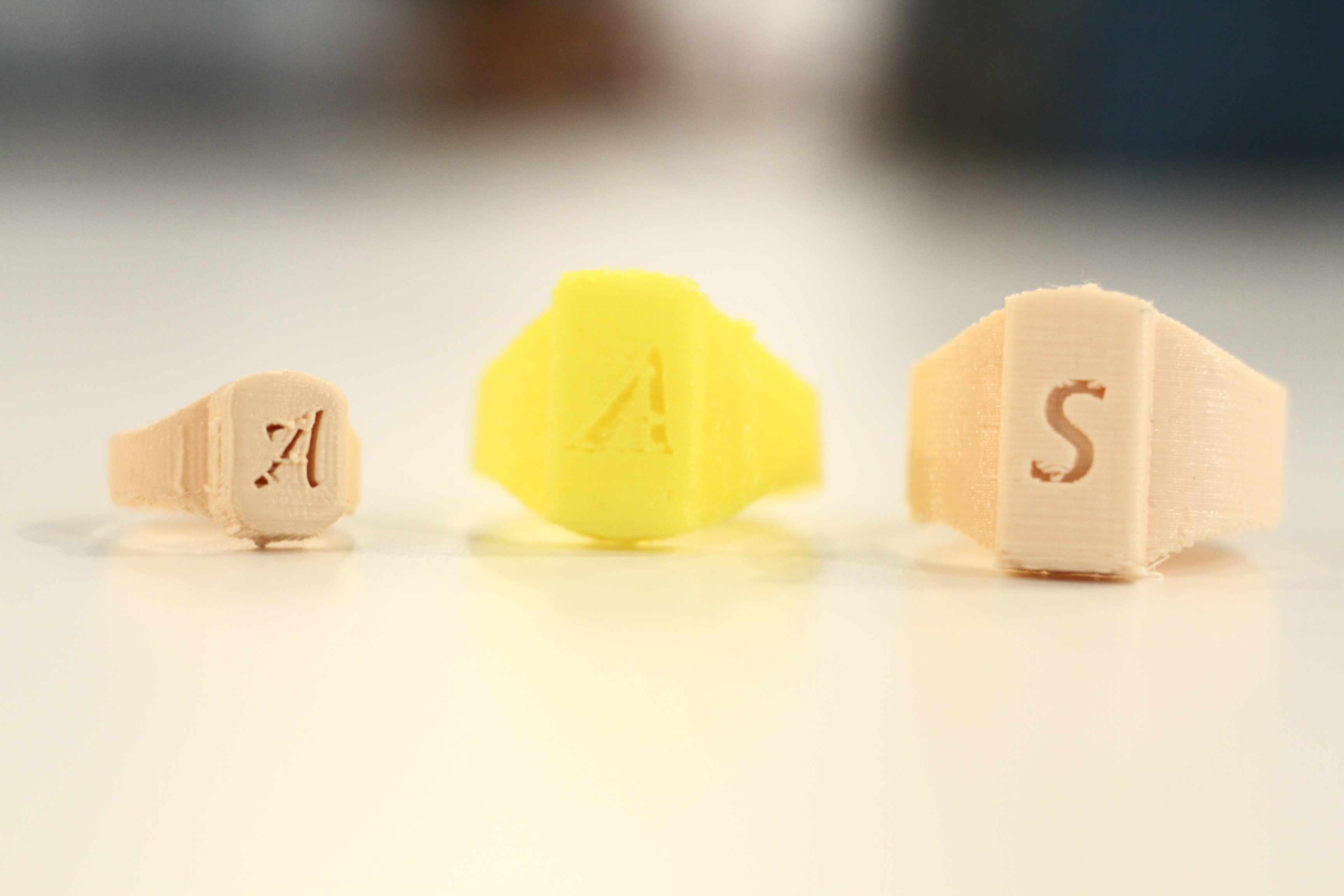 Monogrammed Ring