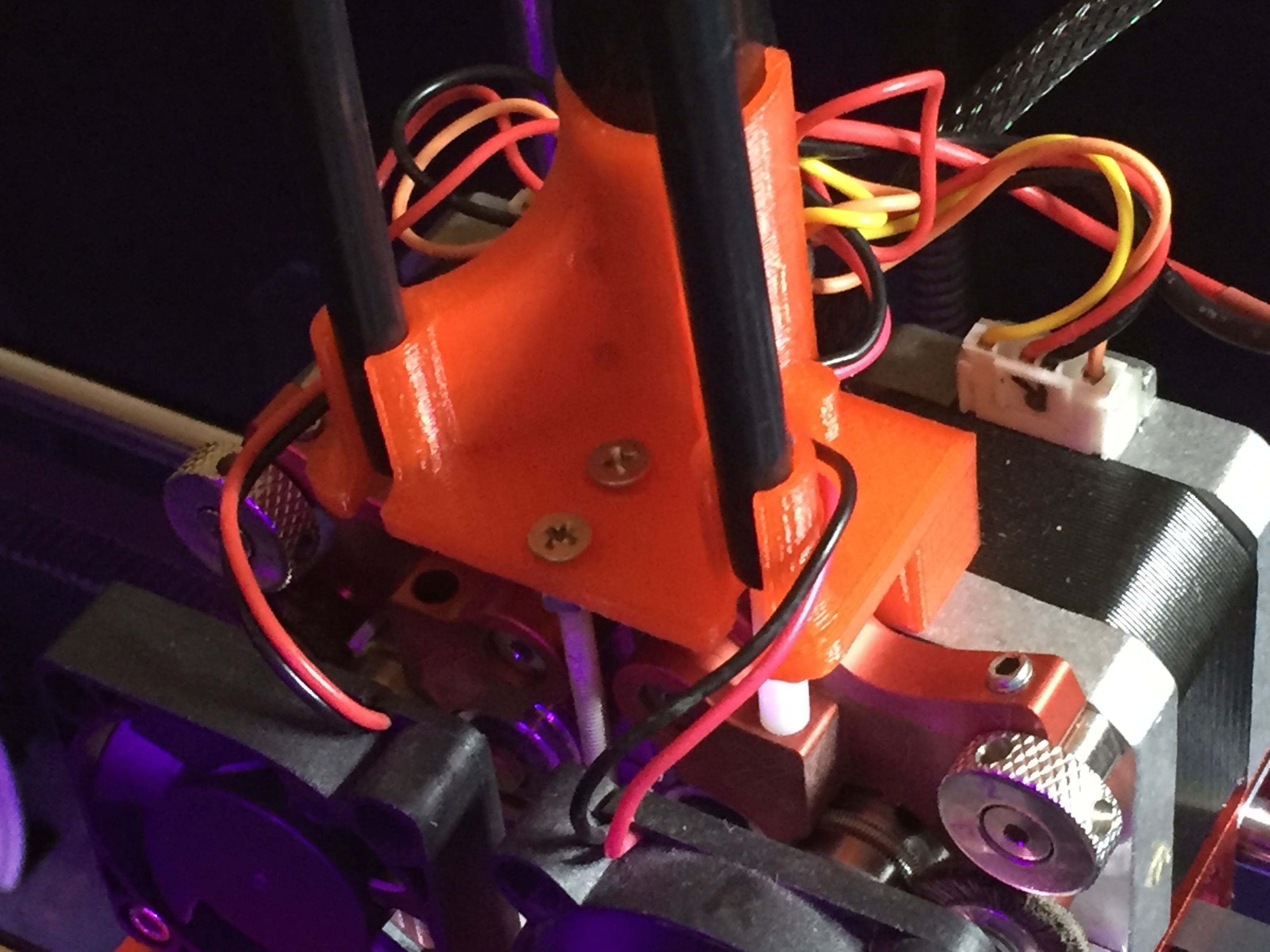 Loom Holder For Flexion Extruder On Flashforge Creator X