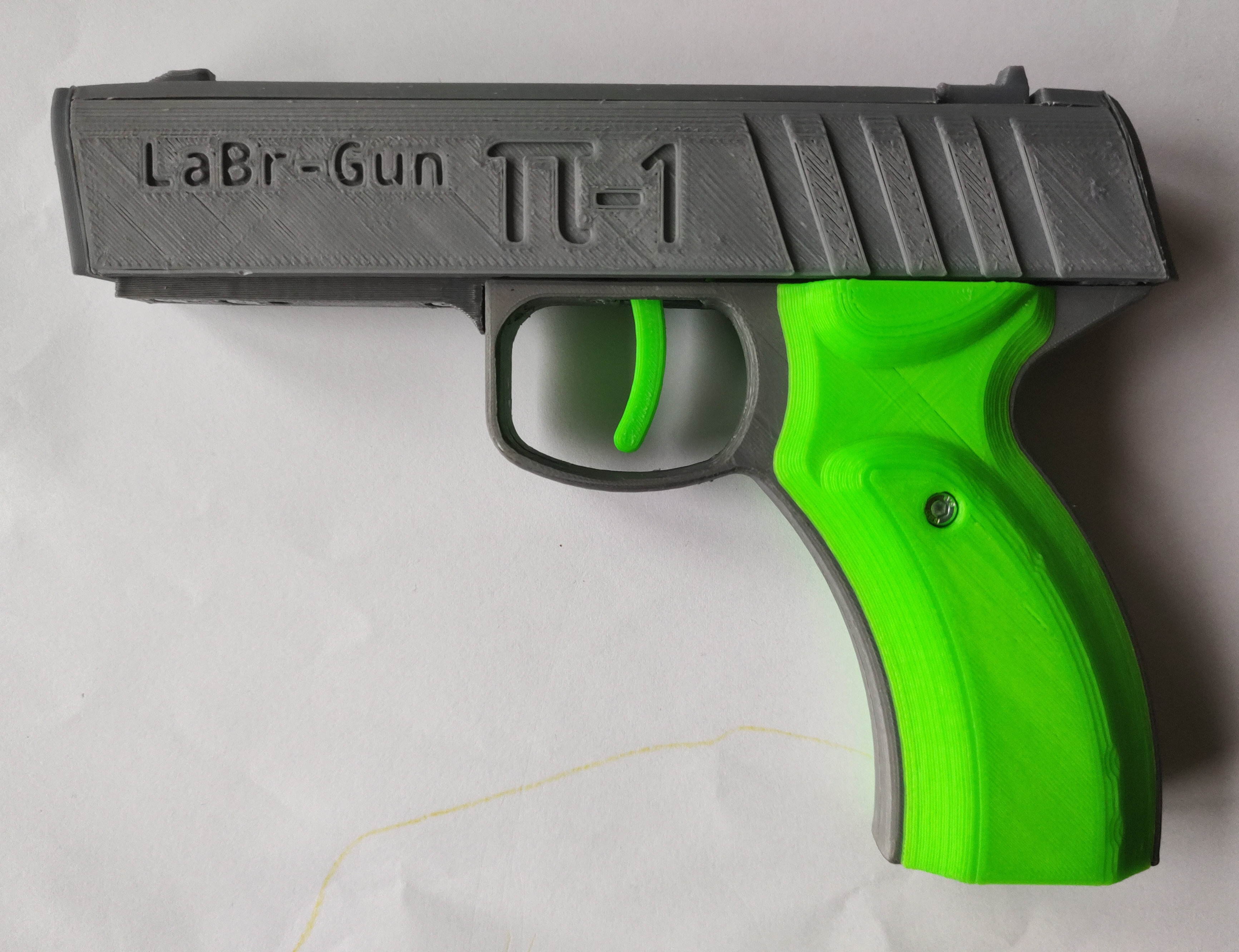 Pi One, the LASER pistol