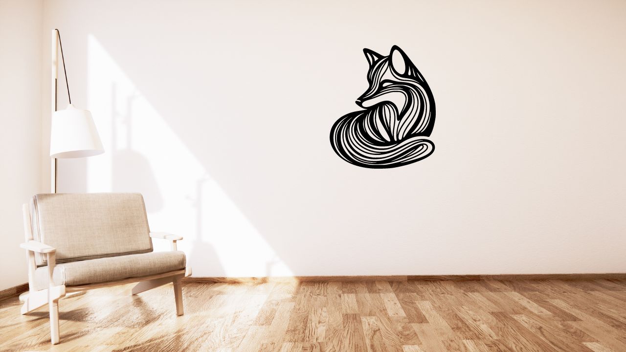 Fox / Liška wall decoration