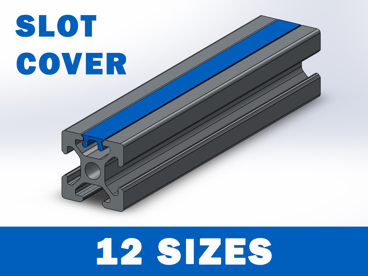 Extrusion profile SLOT COVER 2020 2040 4040 Cable management