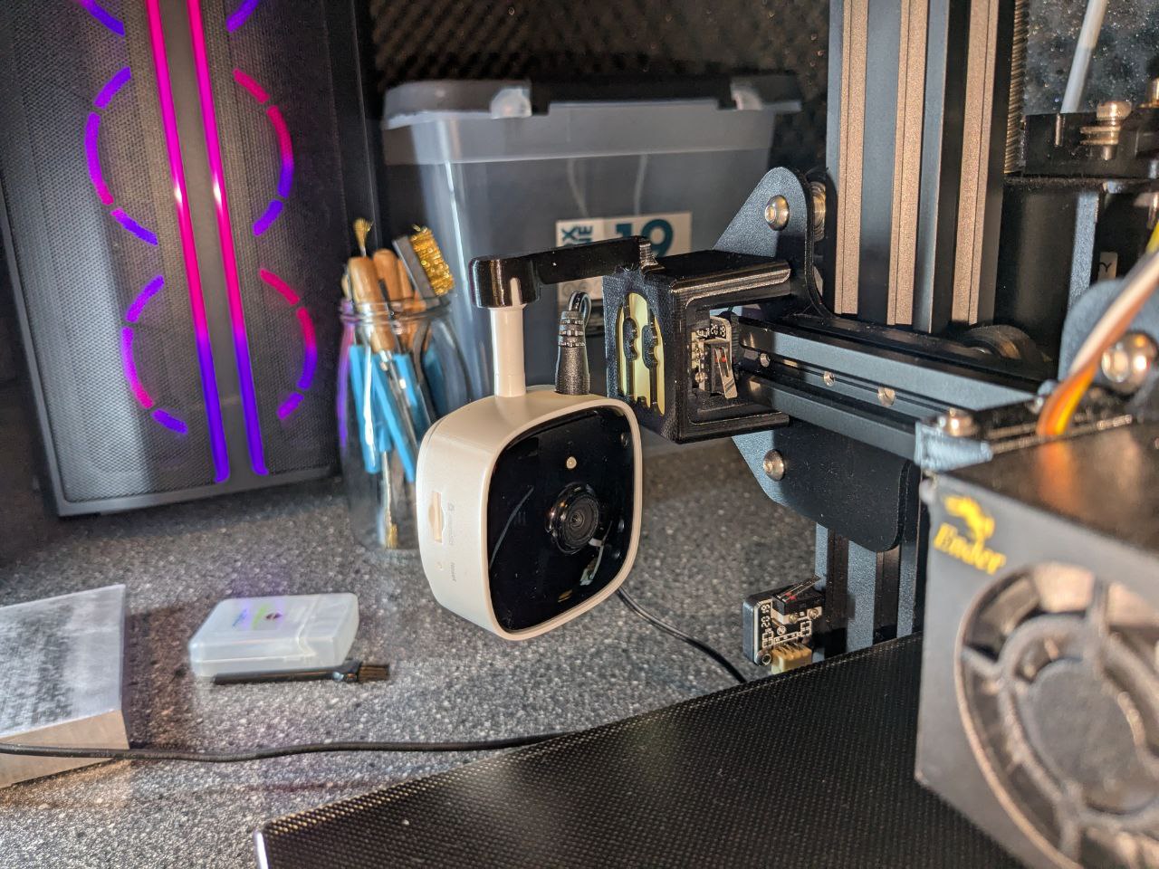 Tapo-C100 Z-axis Mount for Ender-3