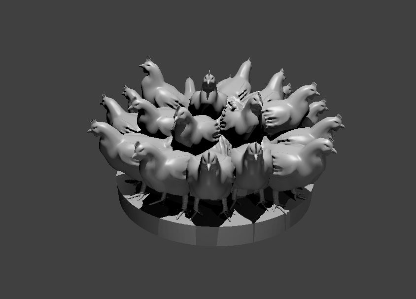 SWARM OF CHICKENS