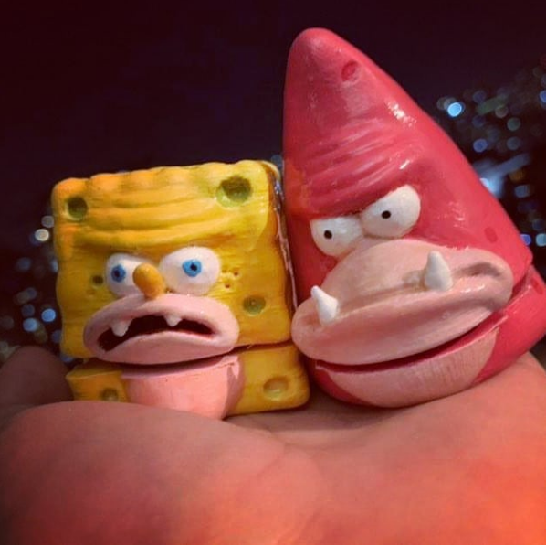 ESPONJA GAR  AND PATAR ( BOB ESPONJA )