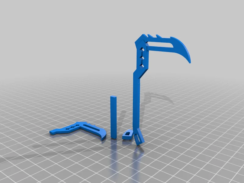Shadow Fight 3 (SF3) Accusers Kama 3d model from picture