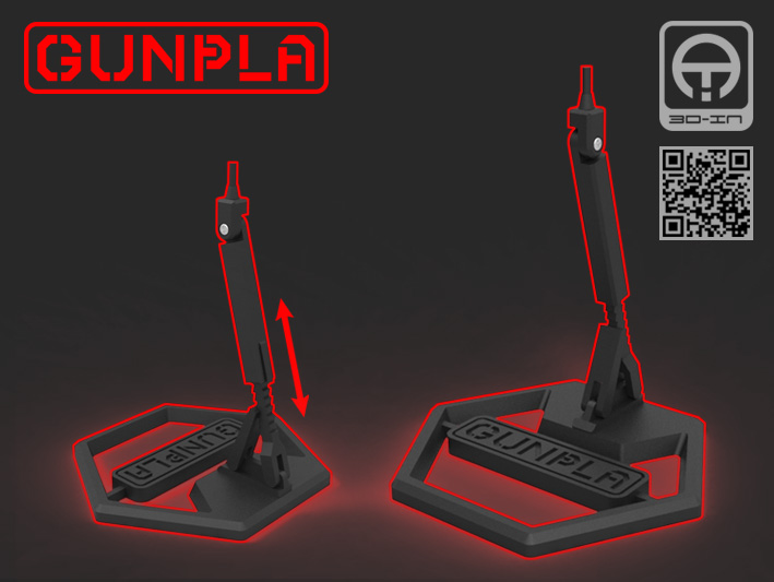 ​GUNPLA STAND [ 1/144 - HG.RG.BB ]