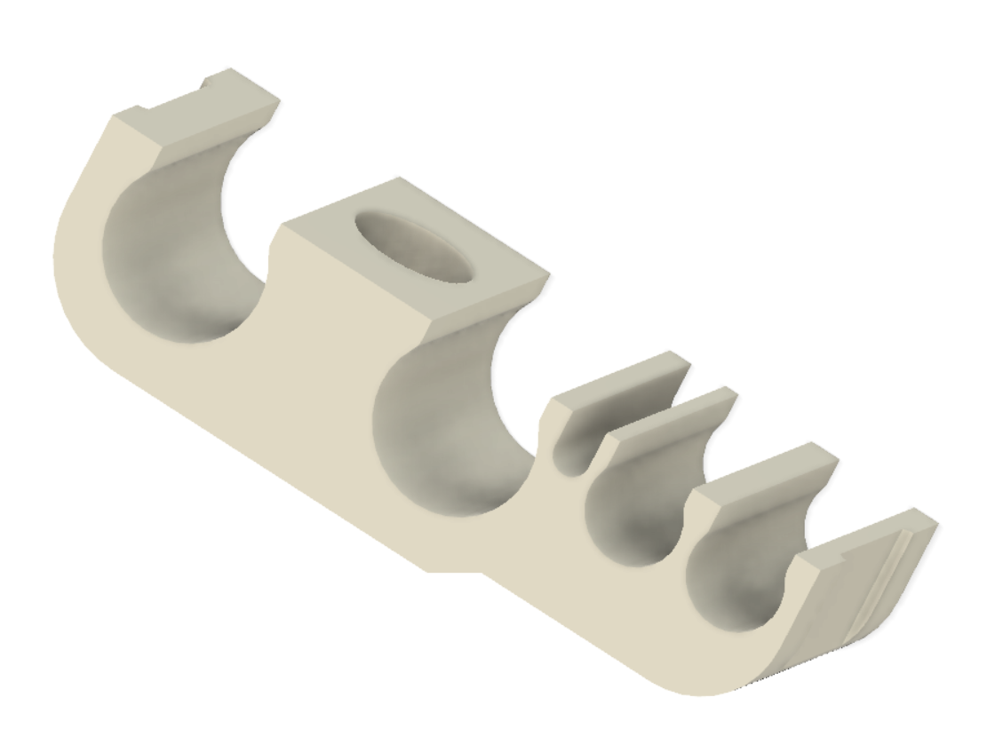 Bmw e30 brakeline holder