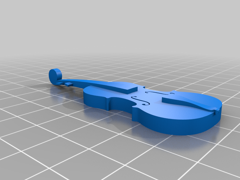 Simplified classic violin