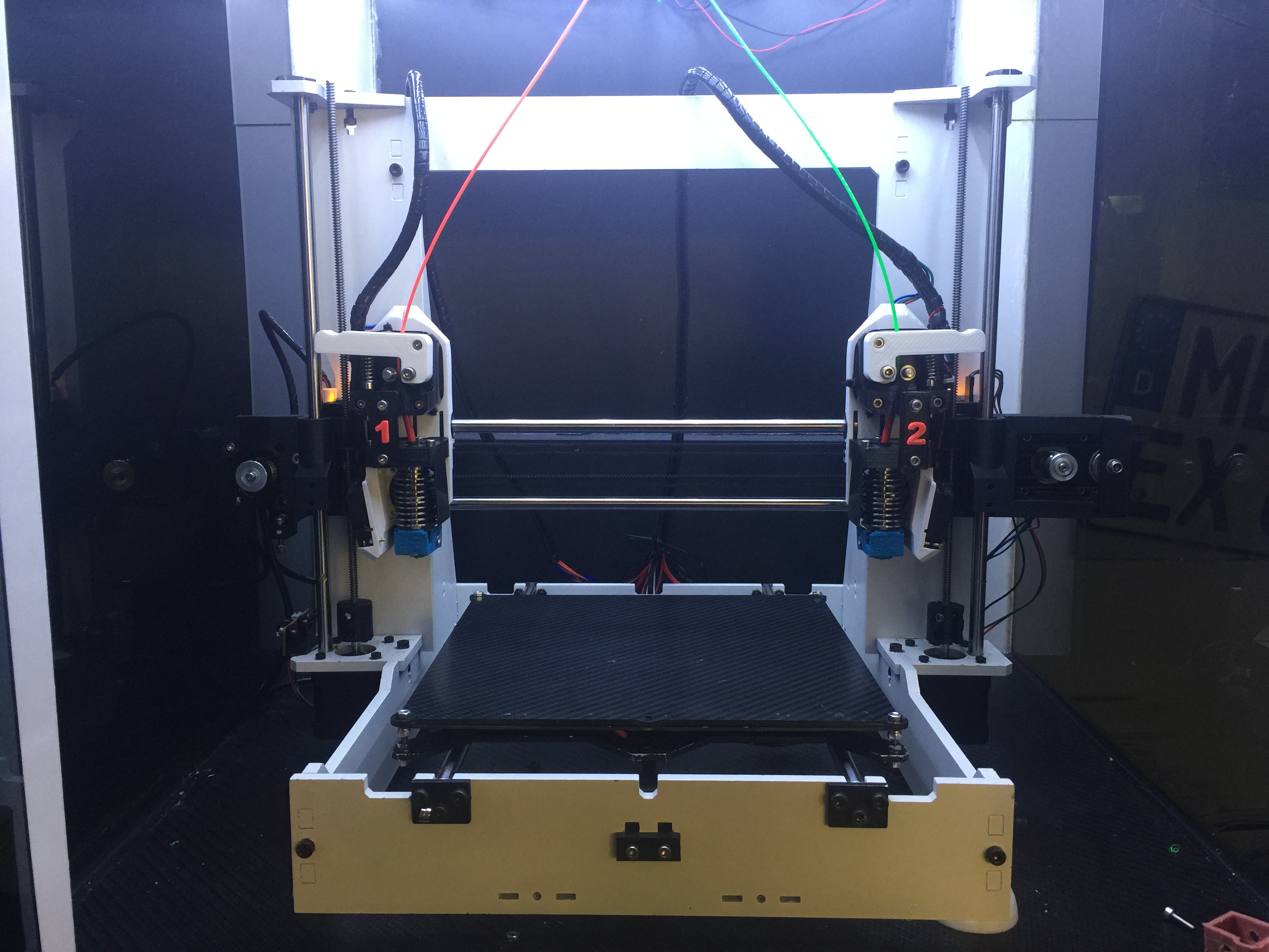 Dual X carriage for Prusa, Graber, P3Steel