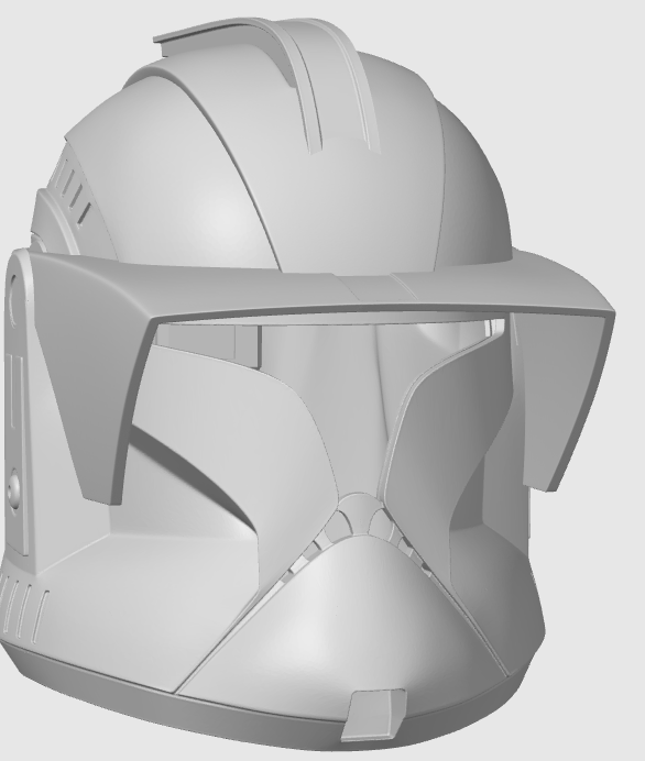 Custom phase 1 clone trooper helmet