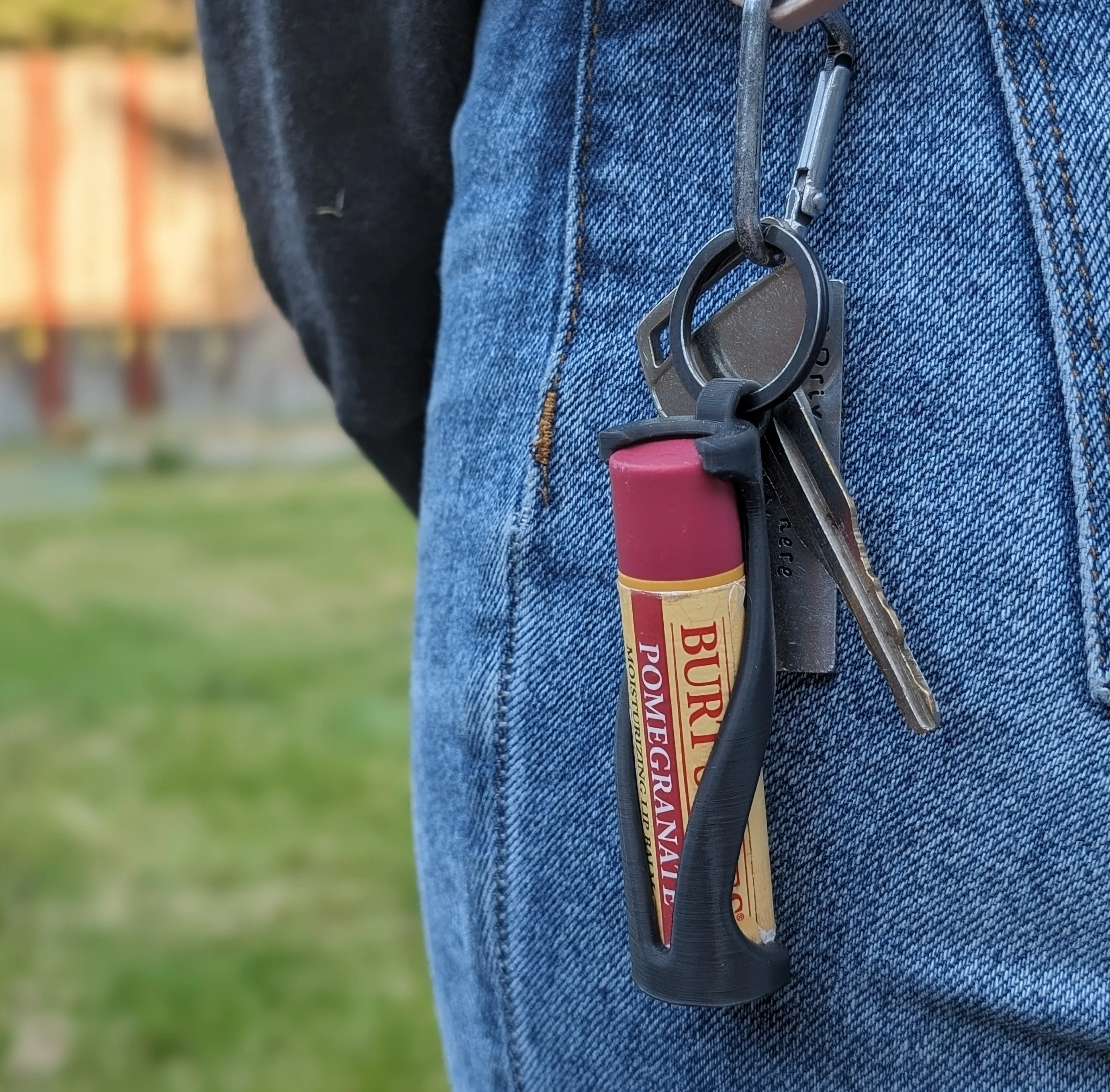 Chapstick Keychain