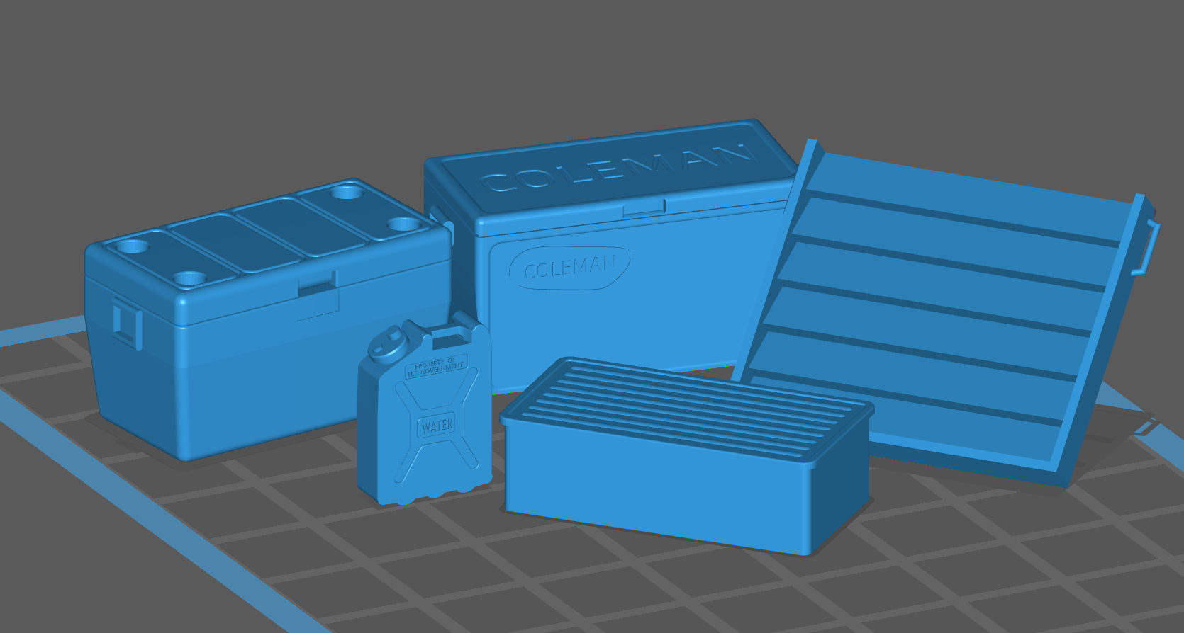 US Military Vehicle Props