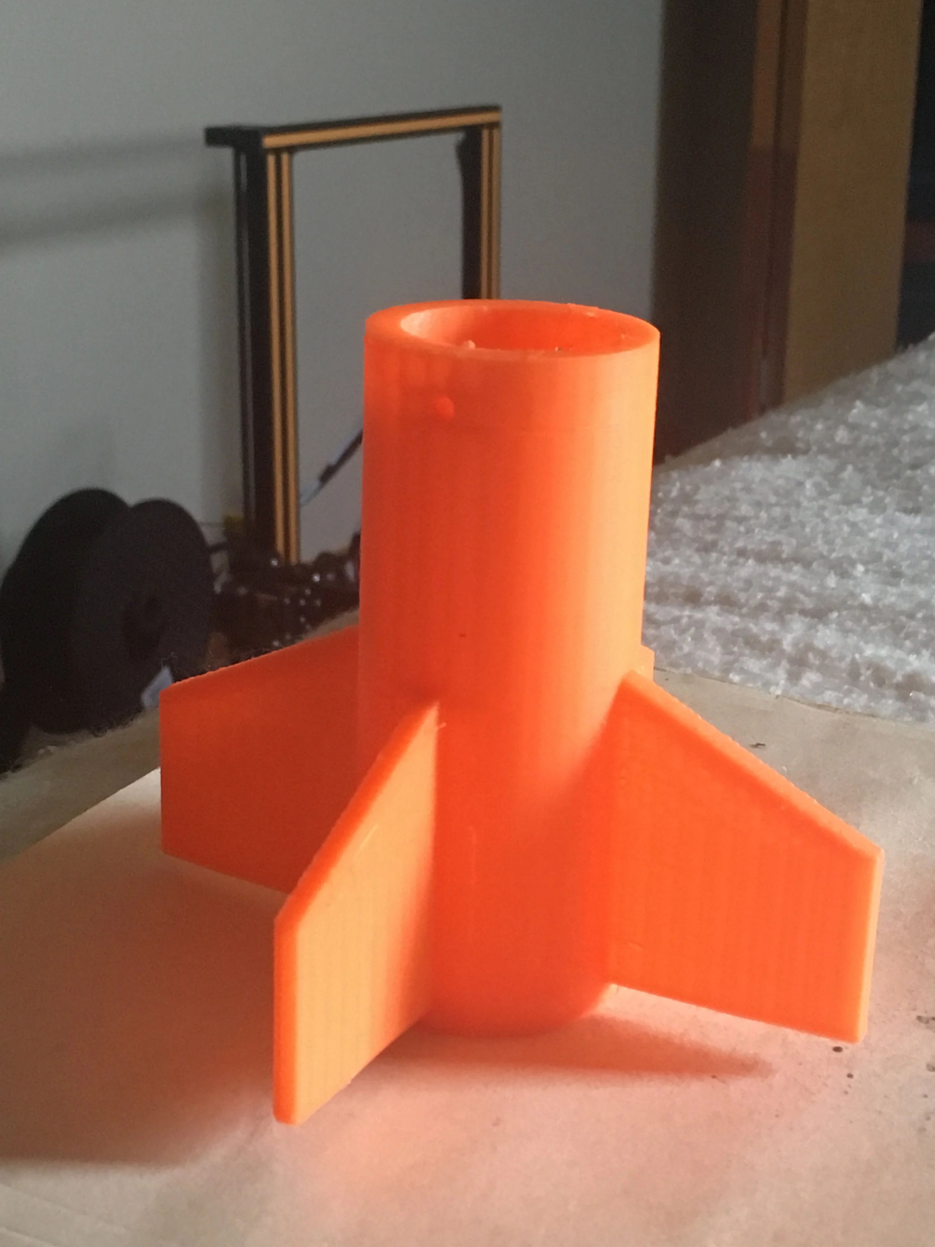 EASY Do it Yourself Rocket! Made from Easy to obtain materials and a 3D print!