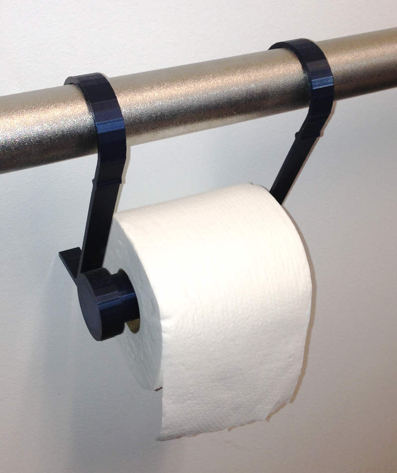 Toilet Paper Holder for Disabled Access Hand Rail