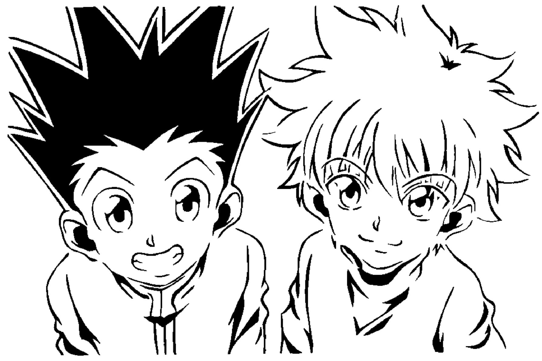 Hunter X Hunter stencil 2