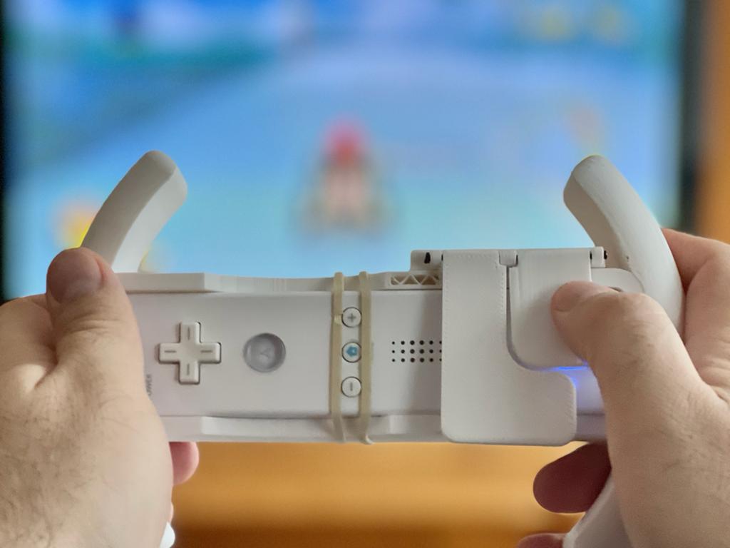 Wiimote wheel with pedals