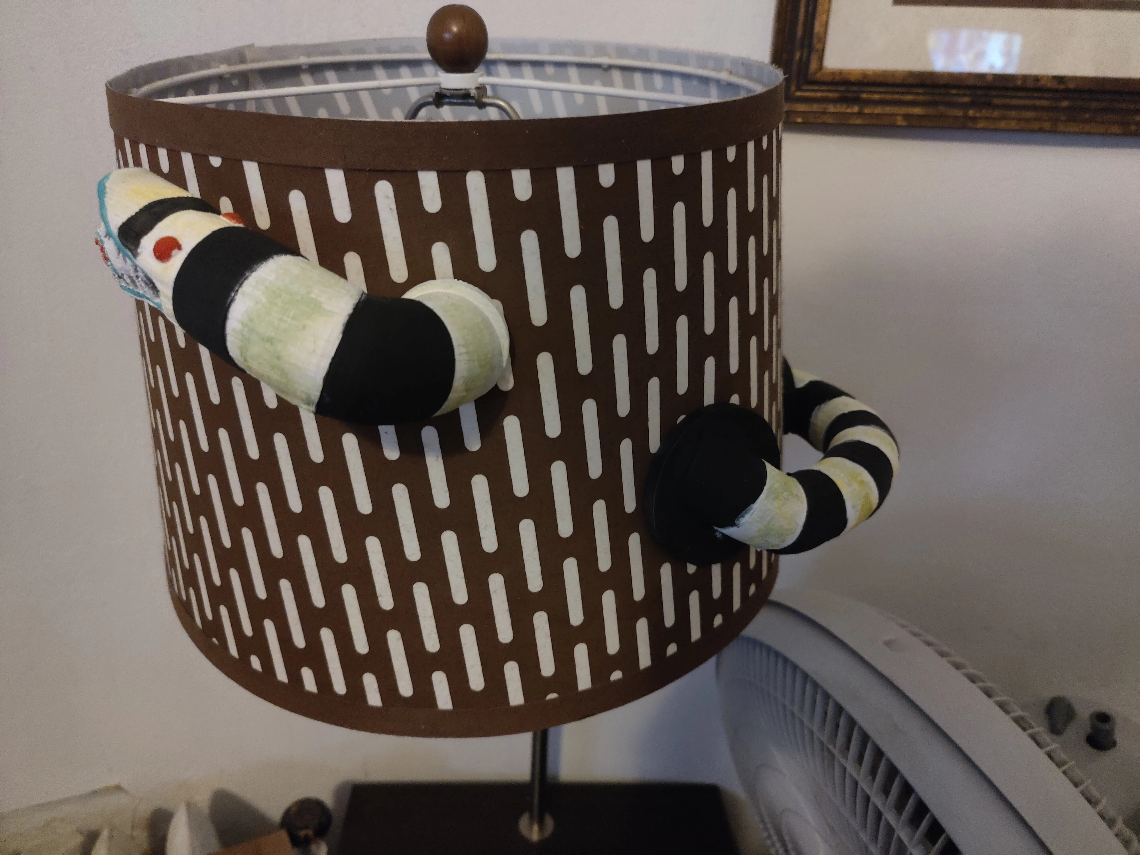 Sandworm From Beetlejuice Lampshade