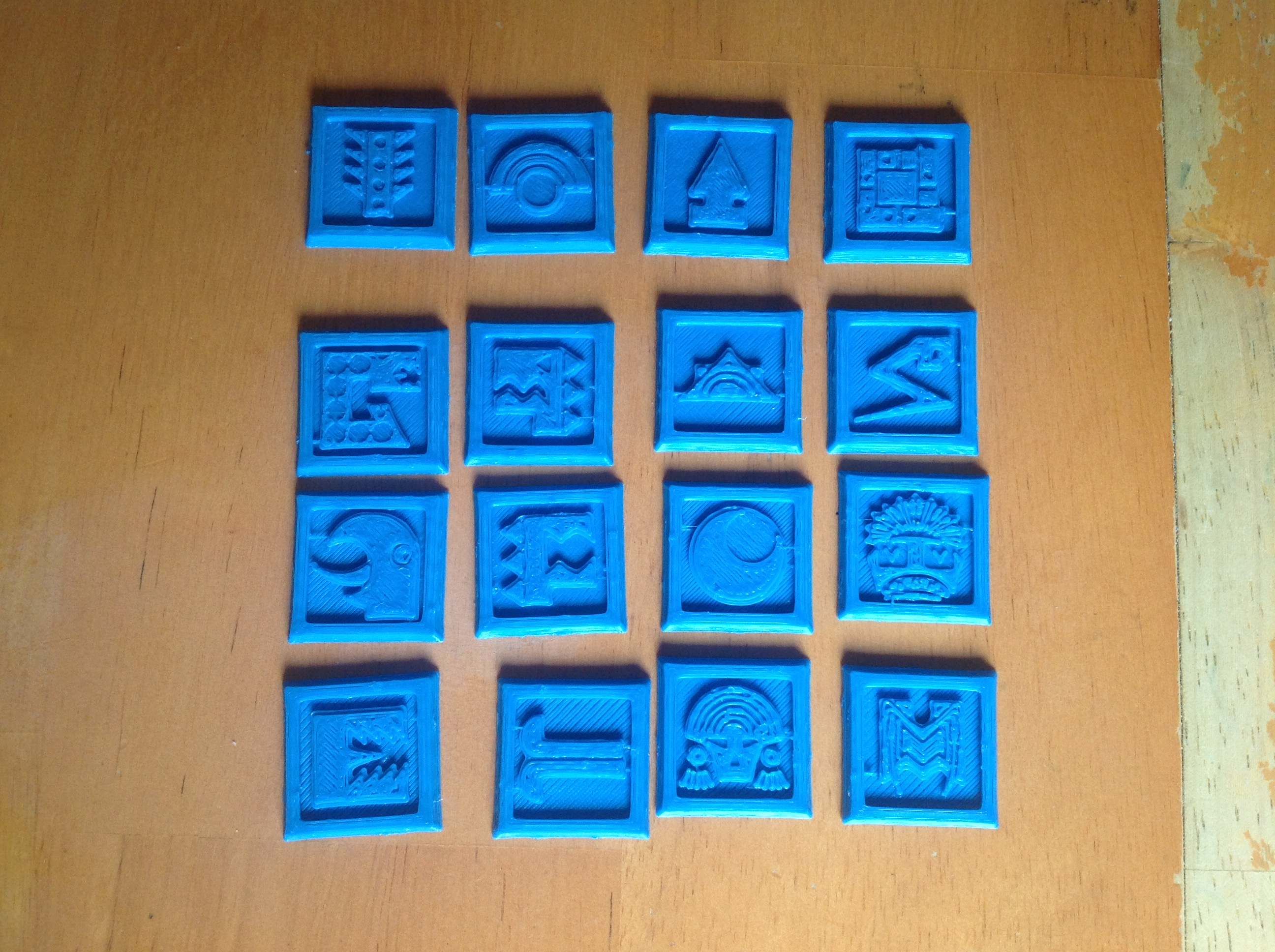 Saurian Alphabet Tiles