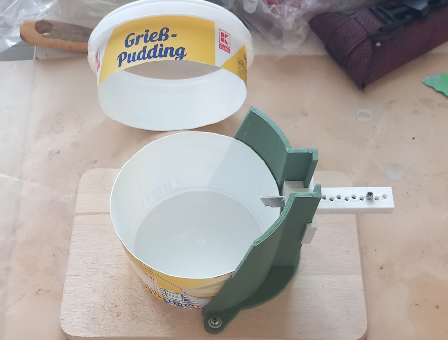 Yogurt cup cutter - parametric