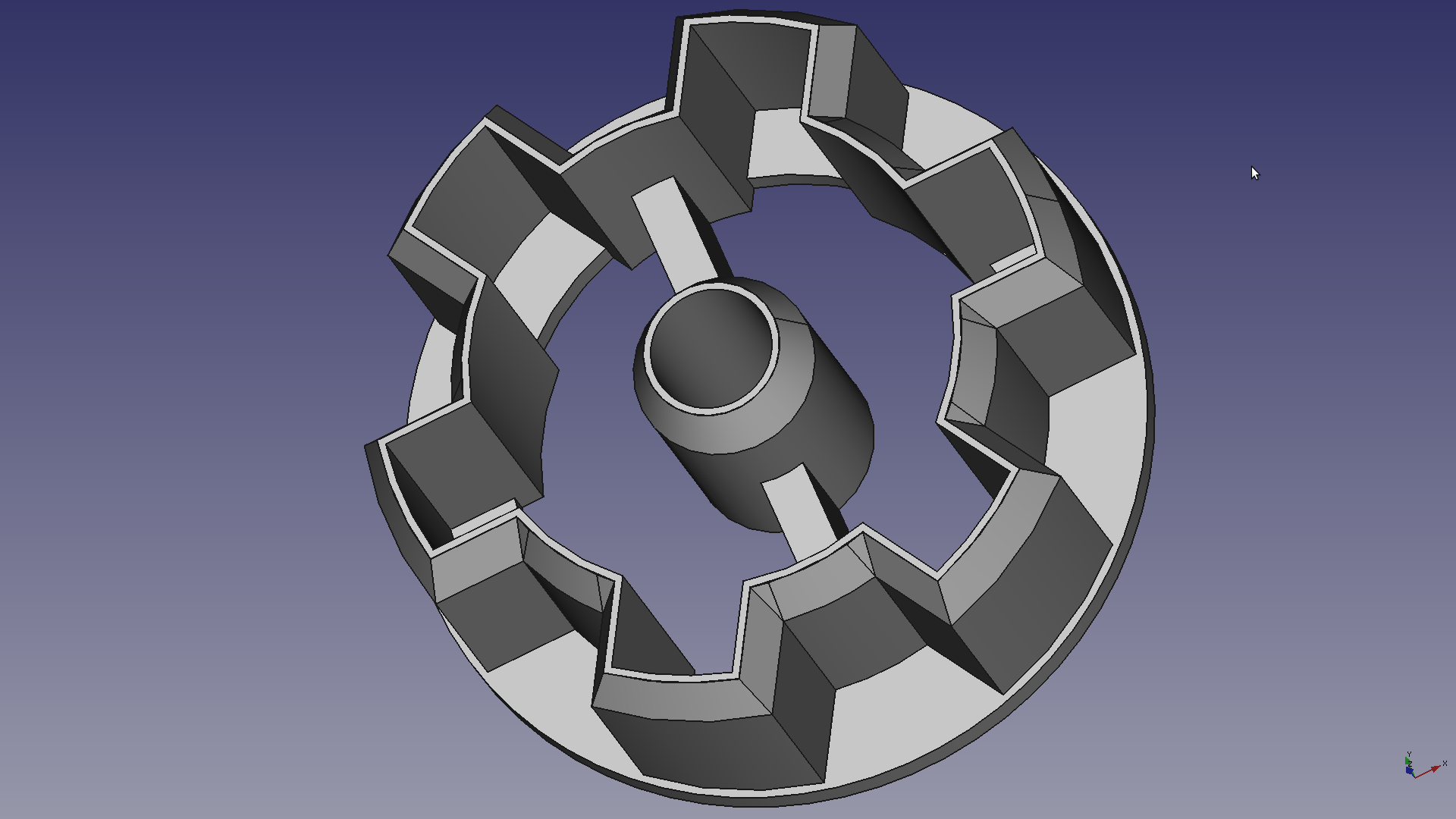 Steampunk Gear Cookie Cutter i3 small