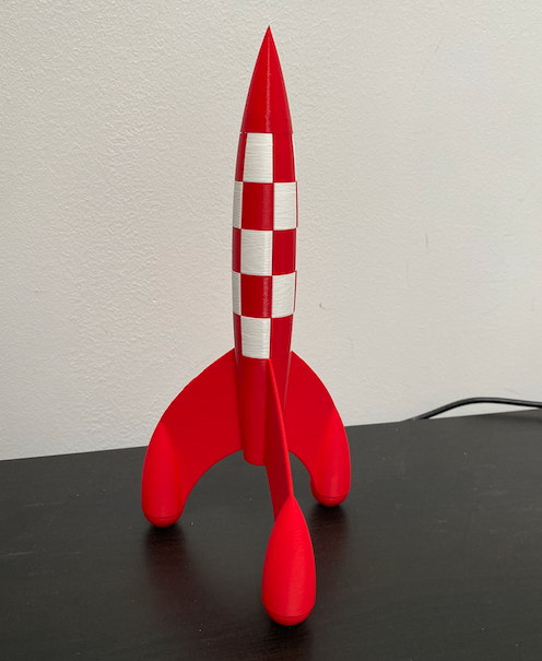 Accurate Tintin Rocket
