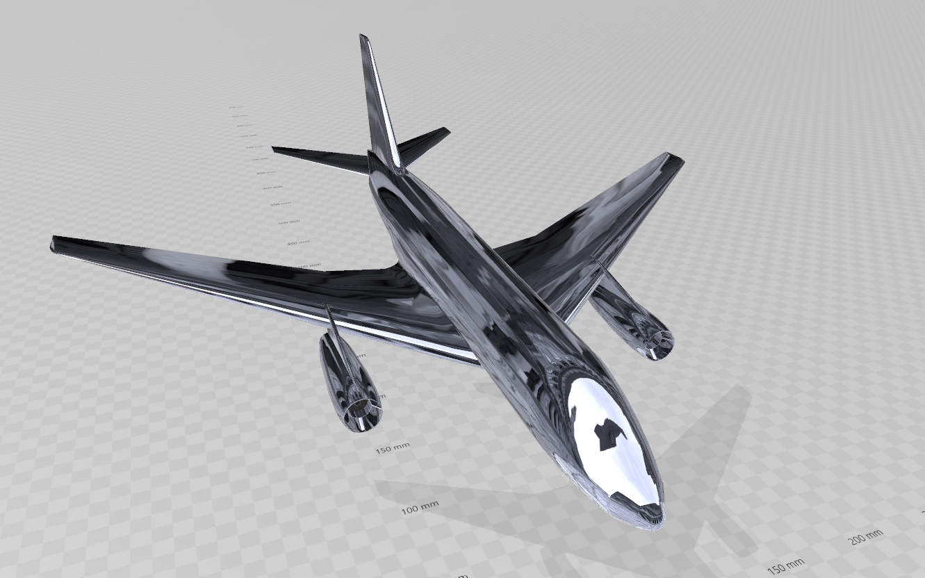 Convair Model 60 CJ805 1:150 Scale - 737-100-class variant