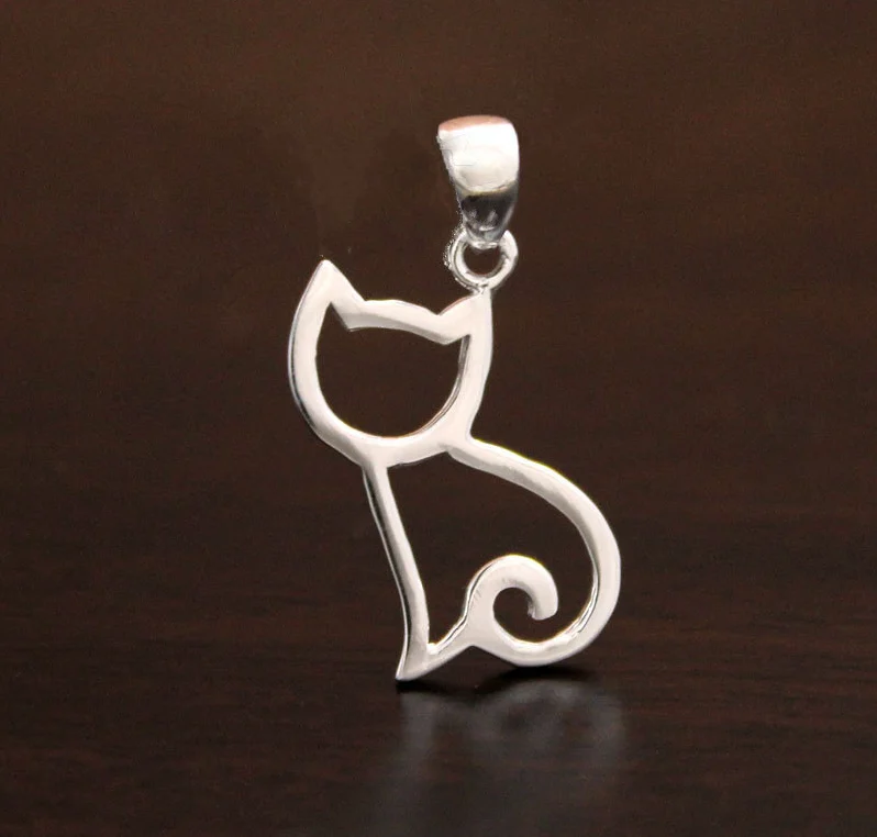 Cat Pendant 30mm