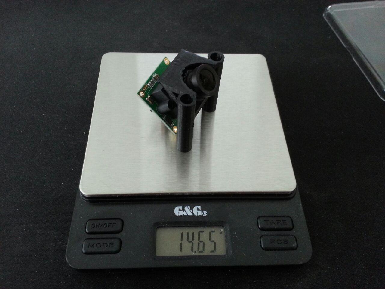 Lumenier QAV210 / Lisam 210 FPV-Cam mount / holder designed for PZ0420m