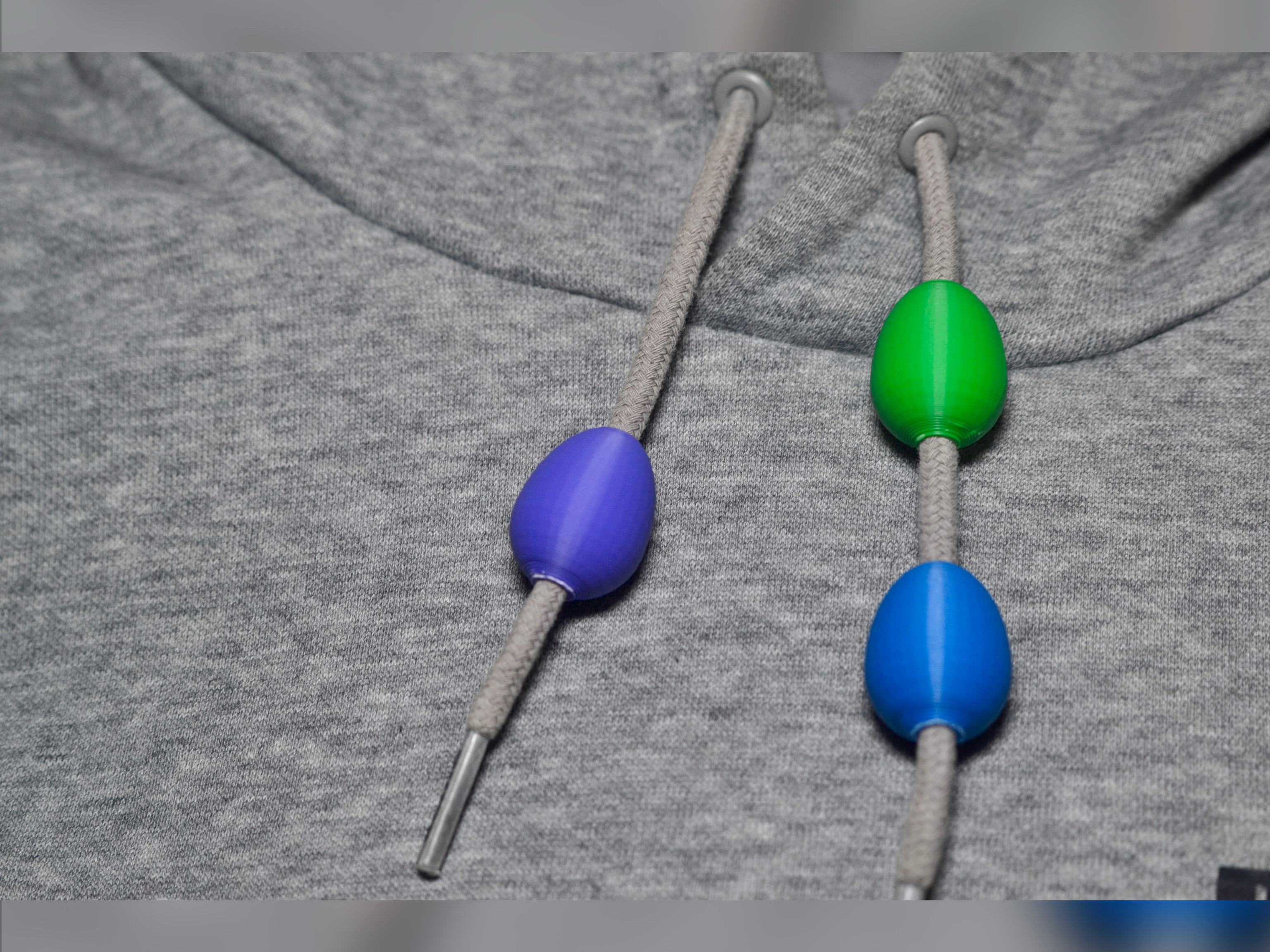 Easter Egg Drawstring Charm/Bead