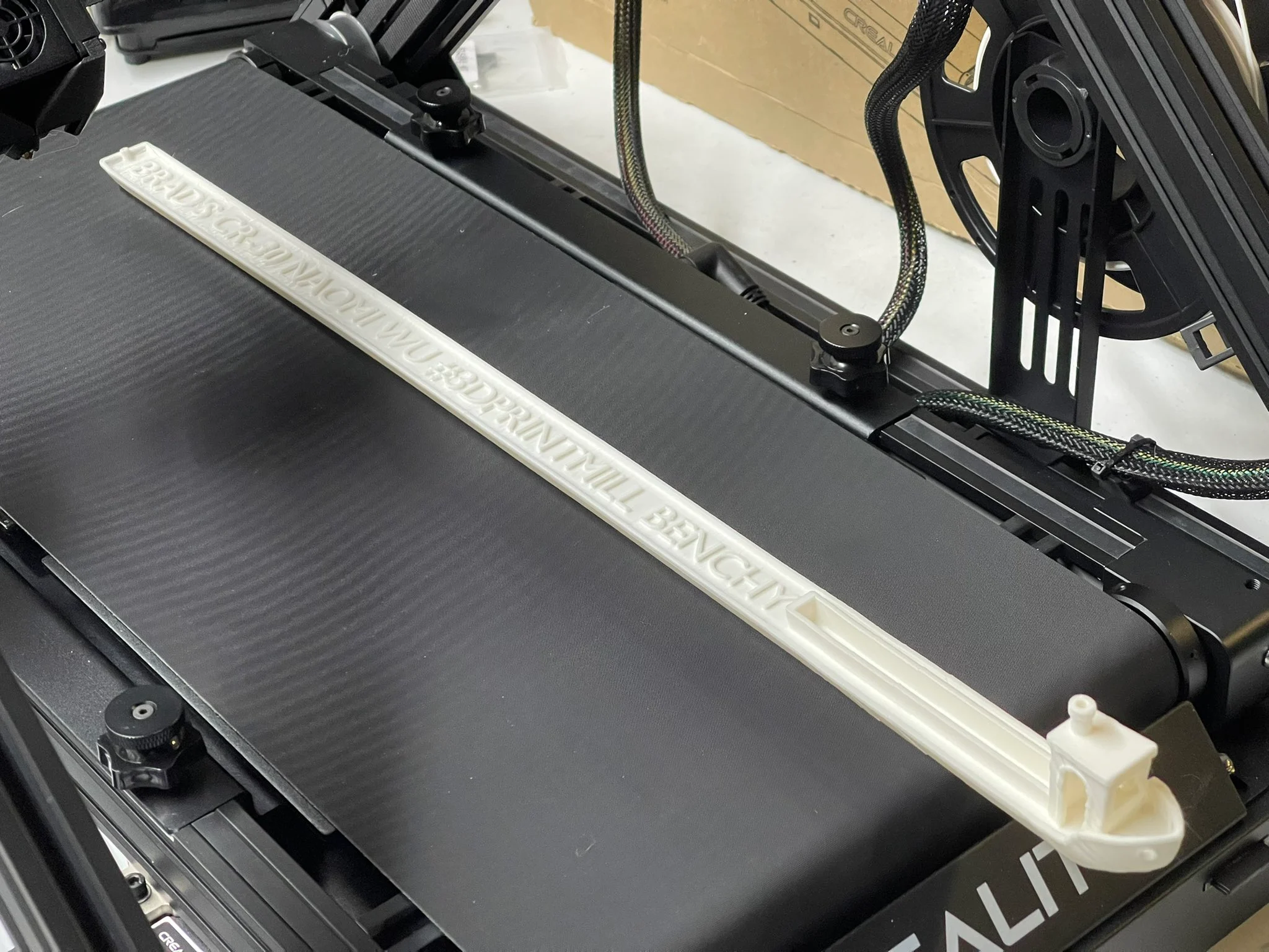 Bargey : The Mega Benchy for 3DPrintMill and Belt Printers