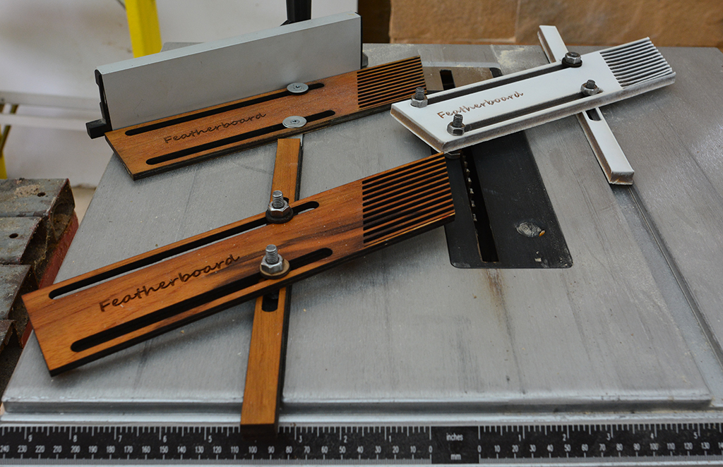Make Featherboard with laser cutter