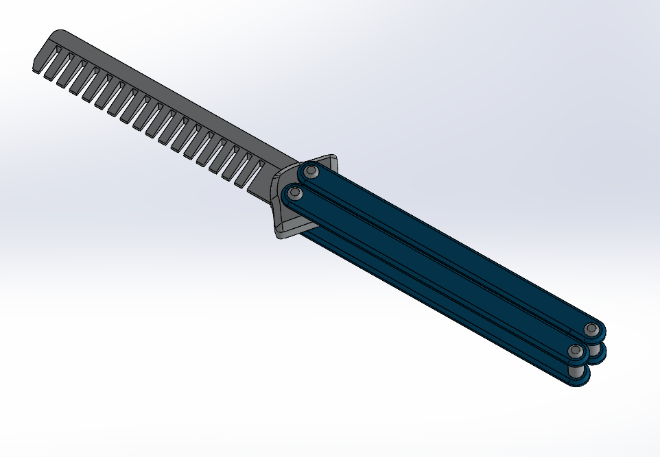Valorant : Yoru butterfly comb (In one part)