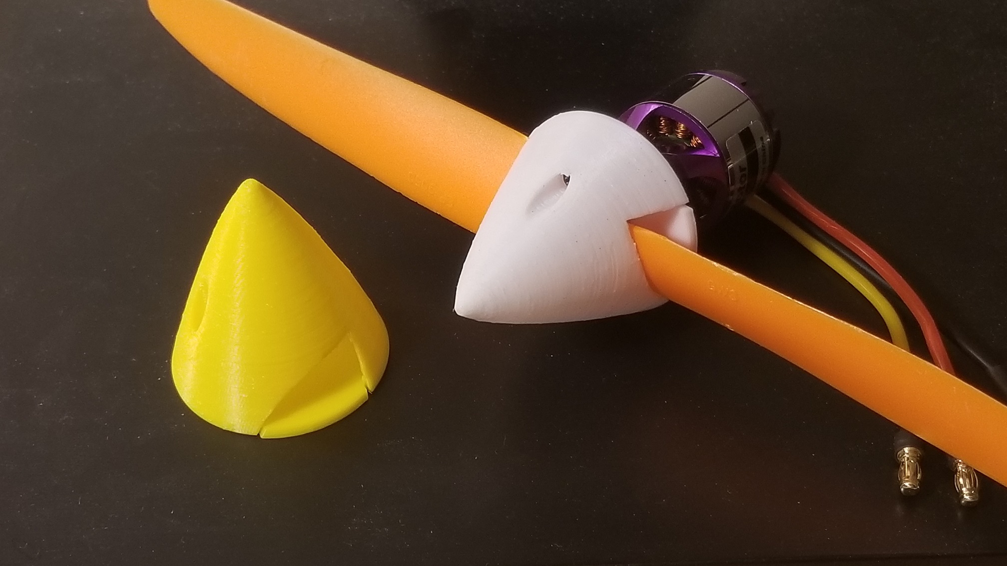 [Simple Print] 40mm Spinner for RC Airplane