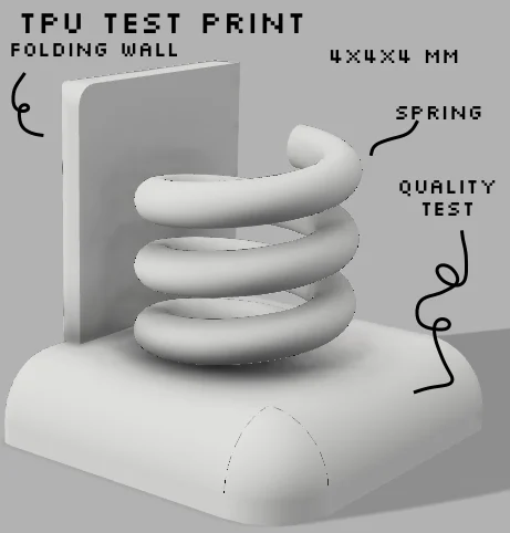 Ultimate TPU/TPE Calibration Print (5MinutePrintTime)