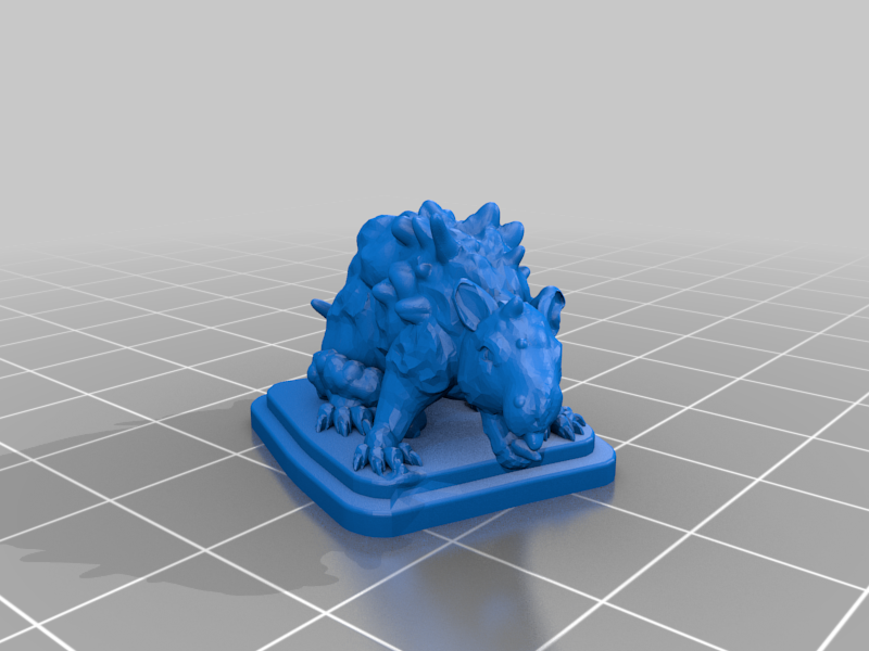 Hero Quest Giant Rat Leader