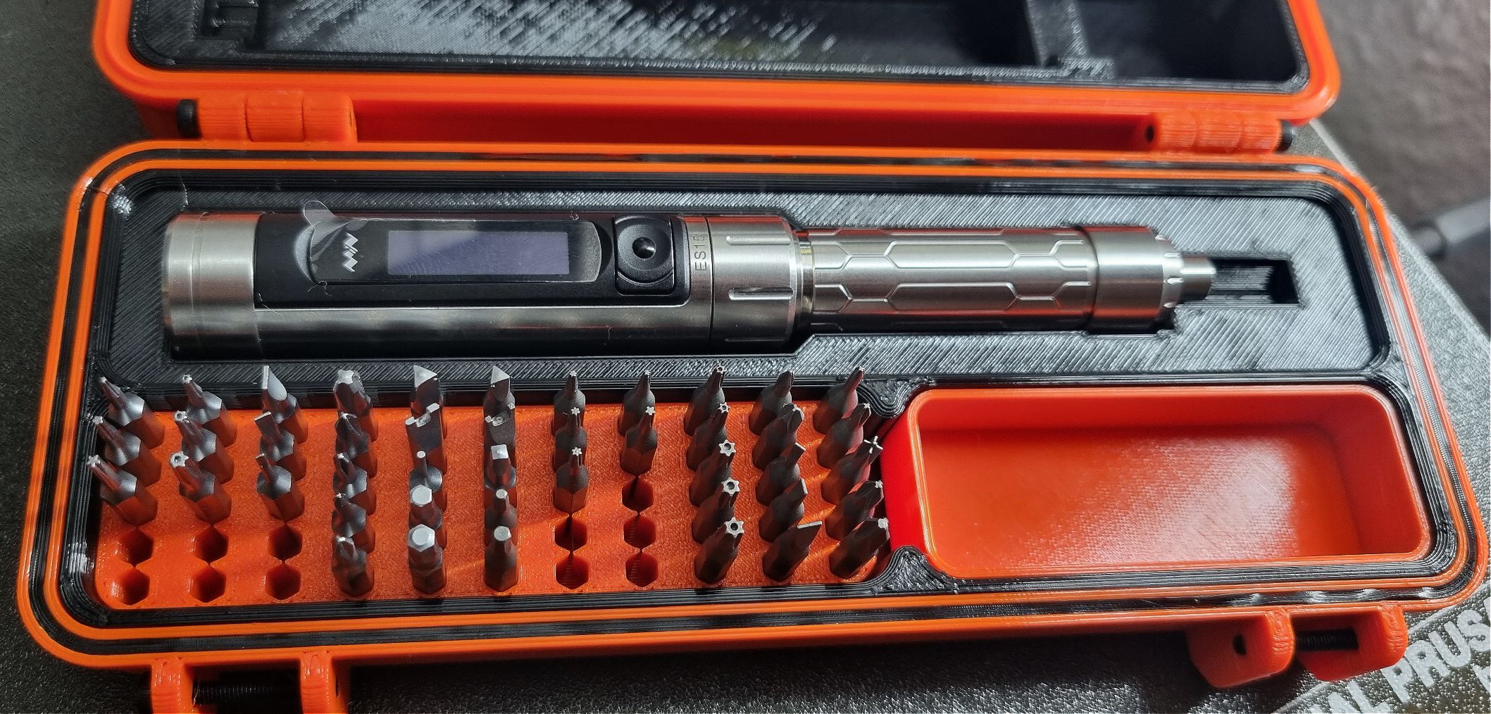 High capacity bitholder for MiniWare ES15 cases | MiniWare ES15 Bithalter mit hoher Kapazität