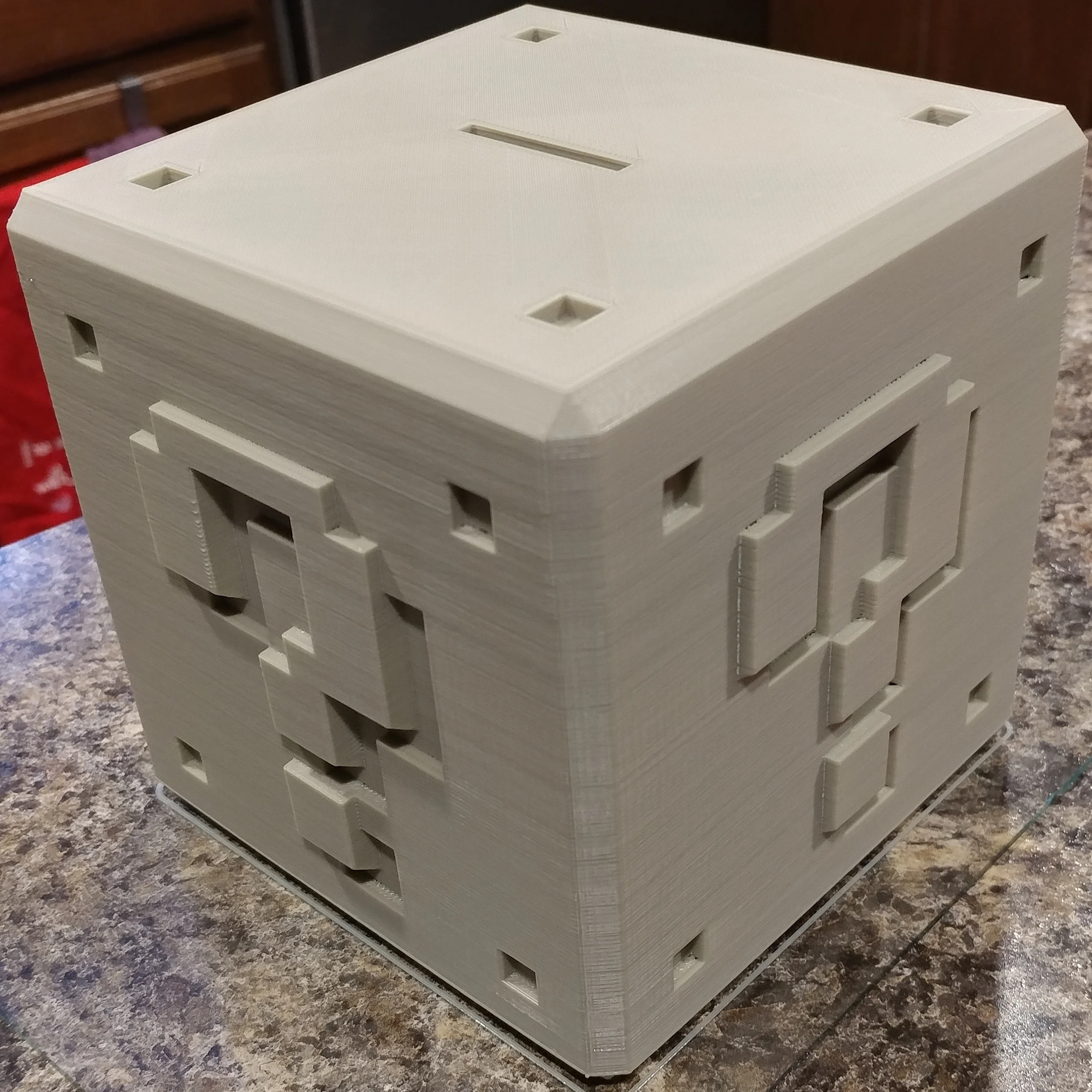 Mario ? Bank with Print in Place Plug