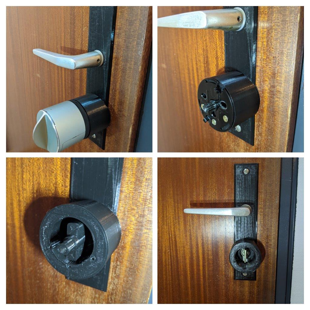 Danalock v3 universal adapter for any key