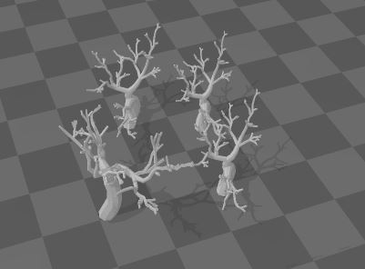 scatter trees - terrain
