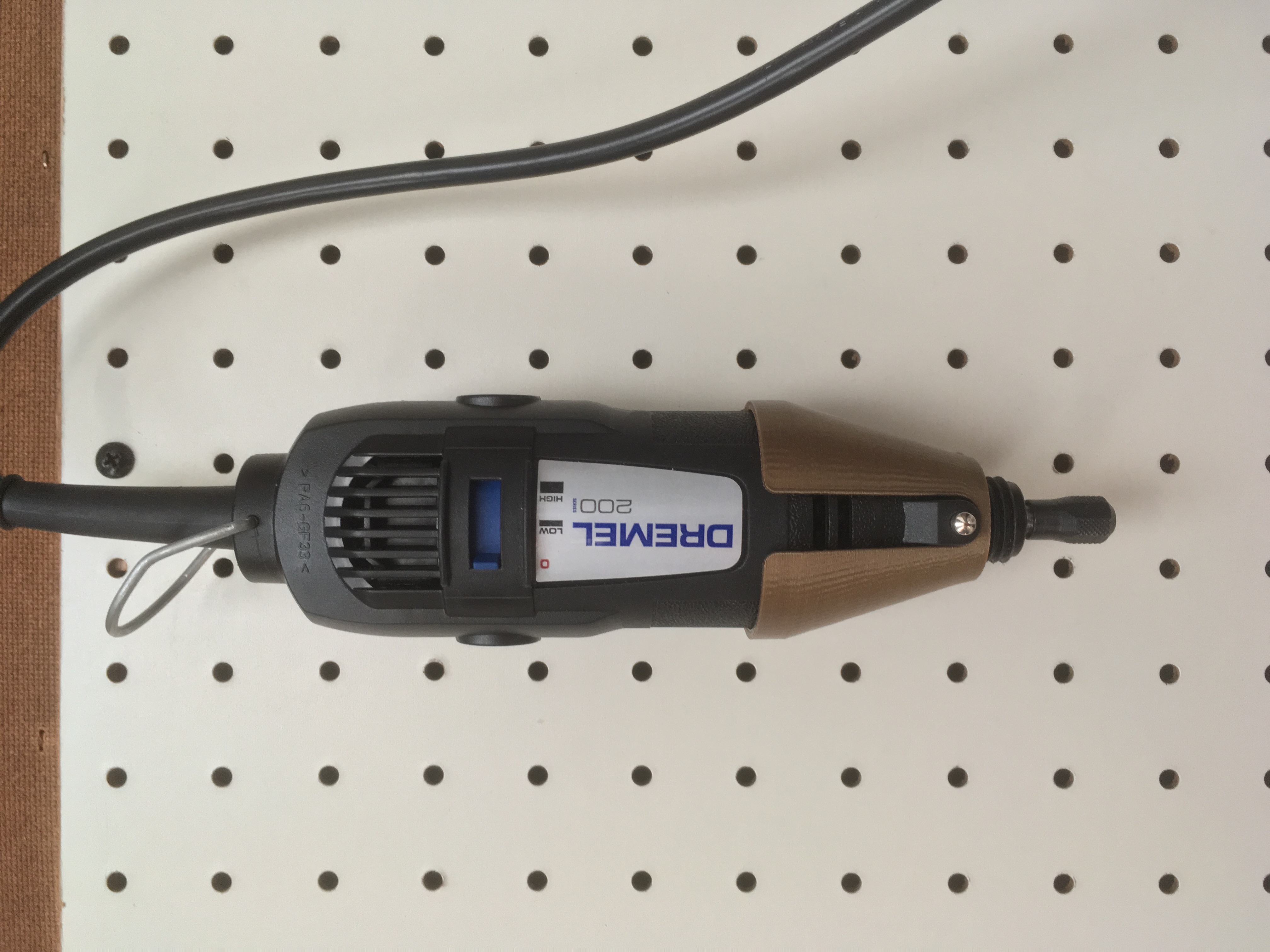 Dremel Wall / Pegboard mounting bracket