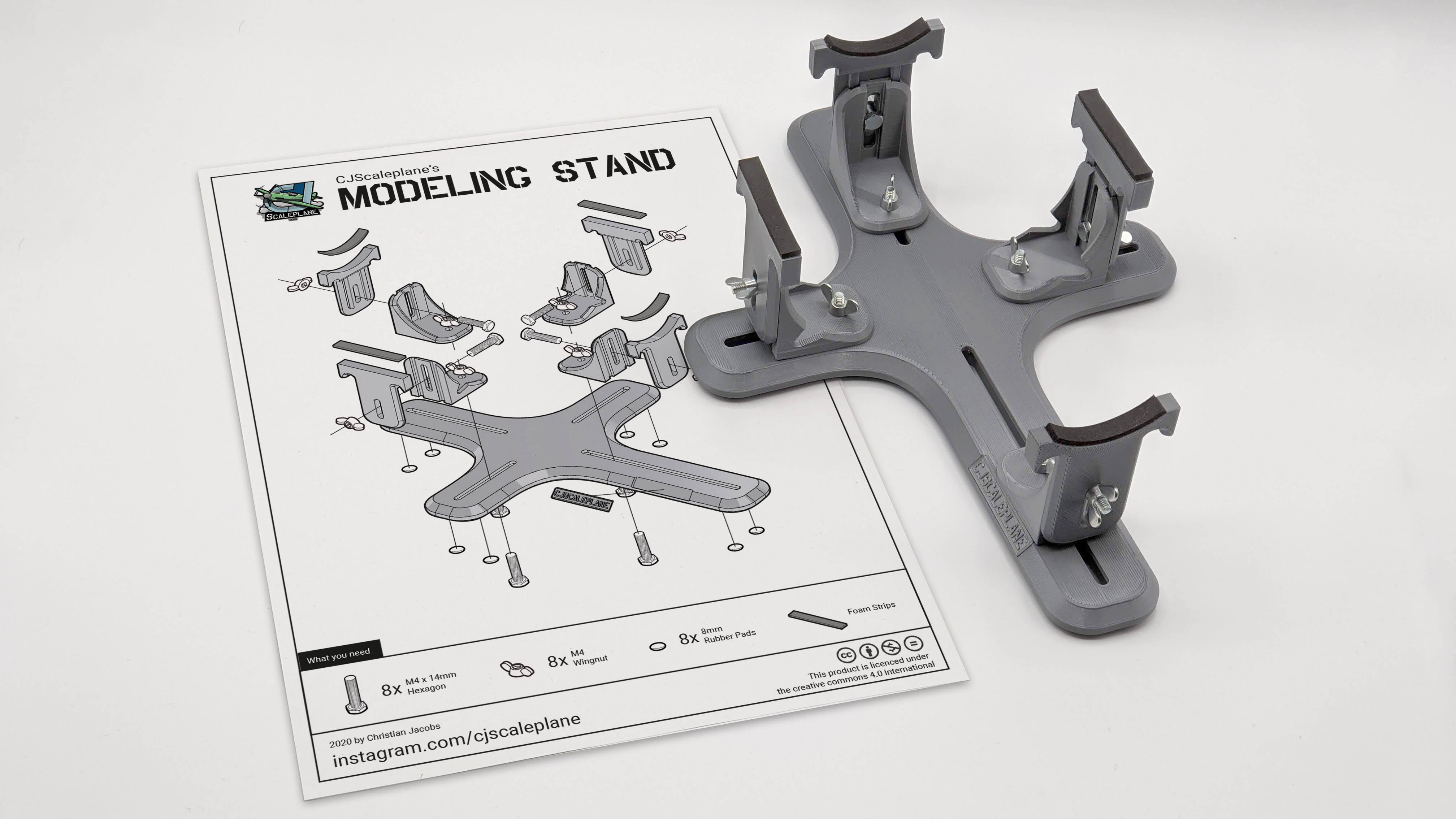 Scale Modeling Stand