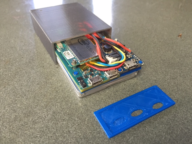 OpenAPS system tray with cover, LiPo/ERF