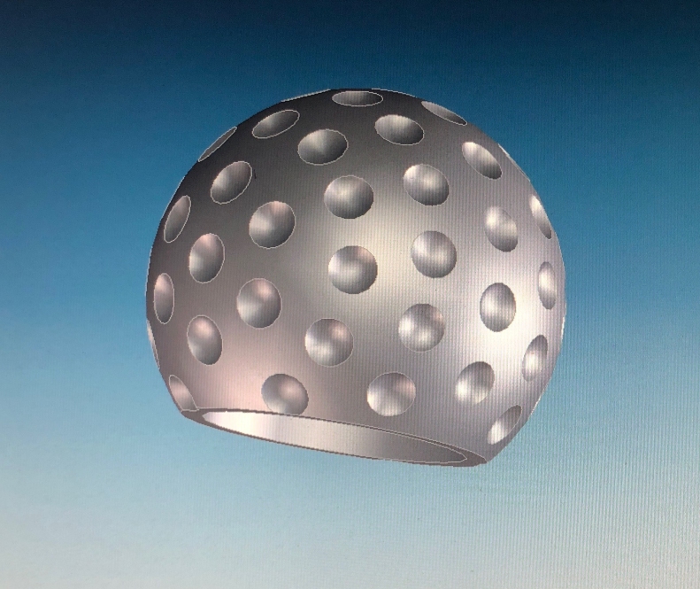 Golfball-Anhängerabdeckung
