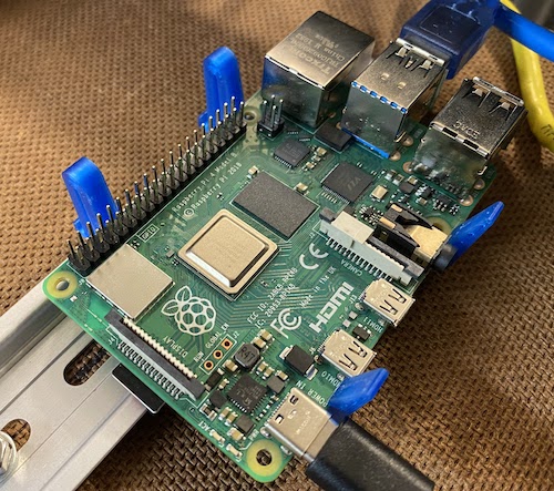 Raspberry Pi 3/4 DIN Mount