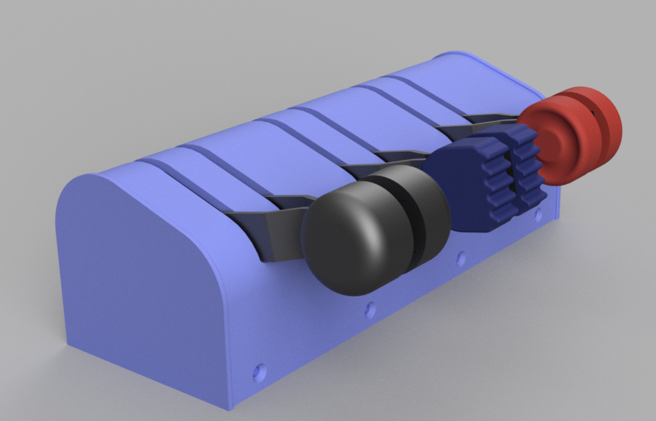 FlightSim - Generic 2-Prop Throttle Quadrant