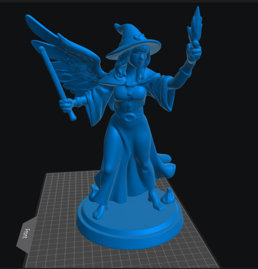 Aasimar Wizard Female 2