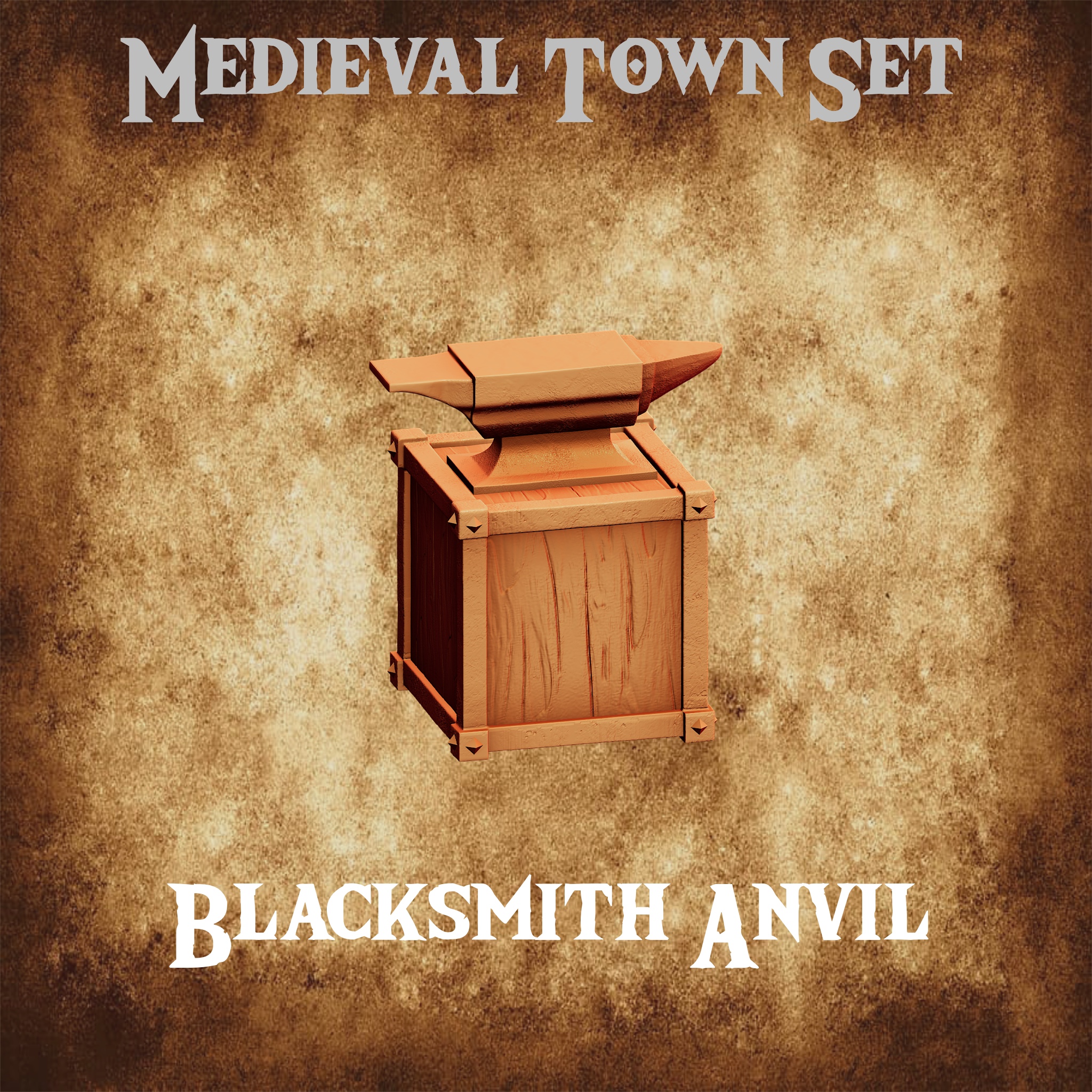 Blacksmith Anvil (Medieval Town Set Preview)